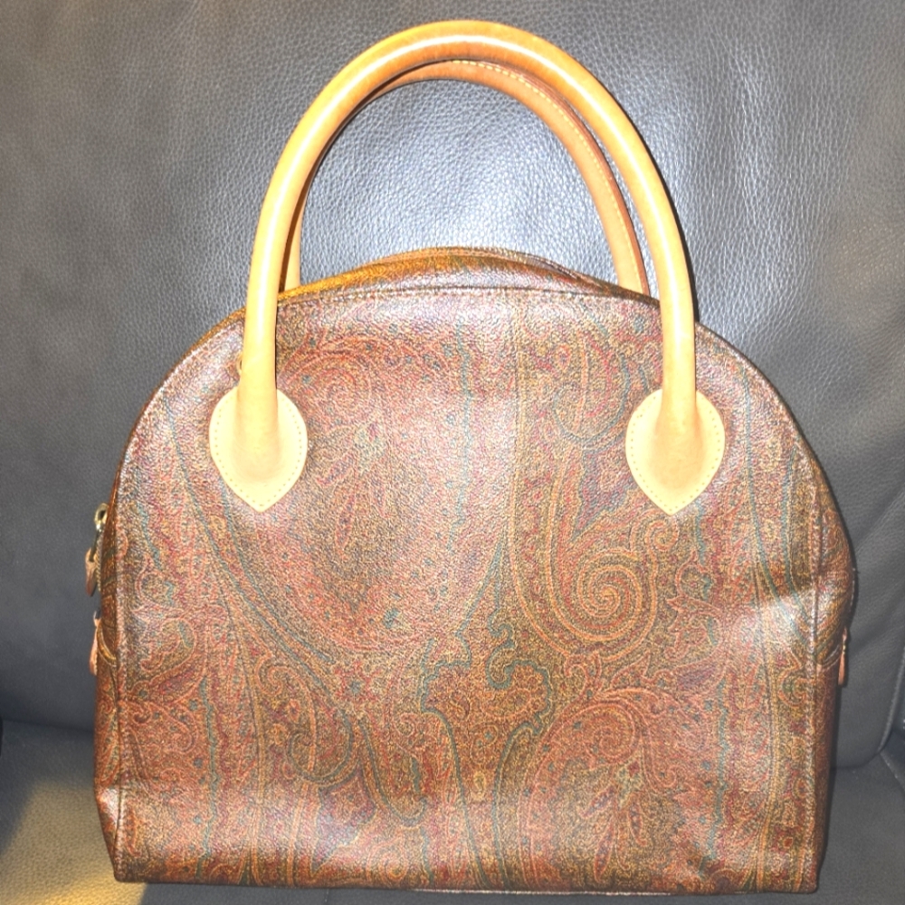 Etro Paisley Two Way Handbag/Crossbody